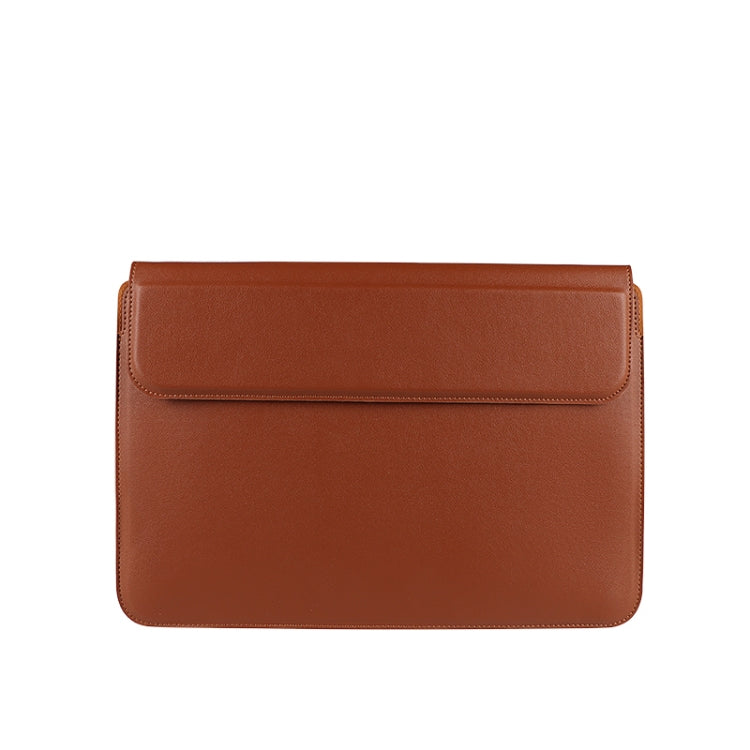 PU08 Multifunctional Notebook PU Liner Bag, Size:13.3 inch(Cowhide Yellow)