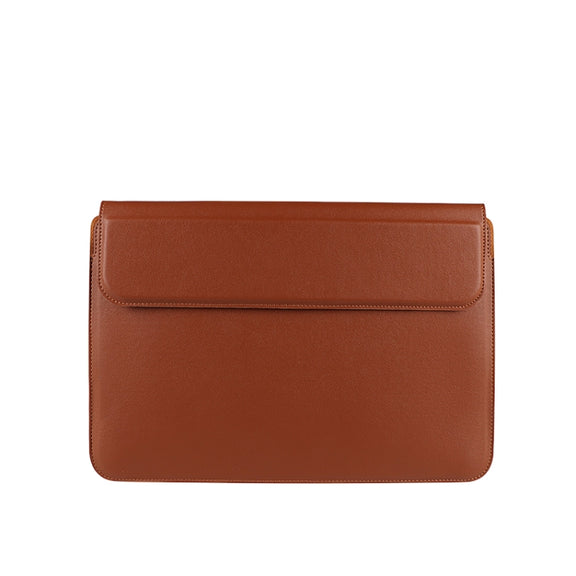 PU08 Multifunctional Notebook PU Liner Bag, Size:13.3 inch(Cowhide Yellow)