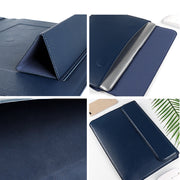 PU08 Multifunctional Notebook PU Liner Bag, Size:13.3 inch(Black)