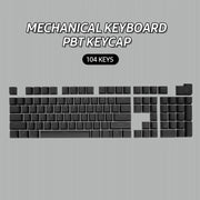 HXSJ P9 104 Keys PBT Color Mechanical Keyboard Keycaps(Lake Blue)