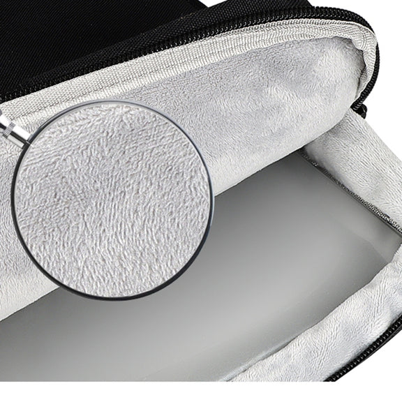 ST11 Polyester Thickened Laptop Bag with Detachable Shoulder Strap, Size:14.1-15.4 inch(Pink)