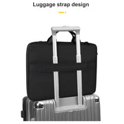 ST11 Polyester Thickened Laptop Bag with Detachable Shoulder Strap, Size:15.6 inch(Black)