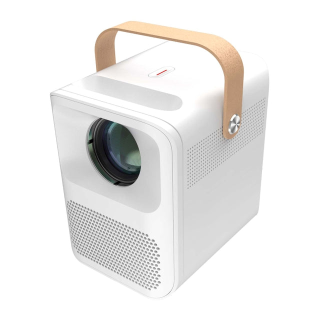 WEJOY Y1 1920x1080P 100 ANSI Lumens Portable Home Theater LED HD Digital Projector with Battery, Android 6.0, 1G+16G,US Plug(White)