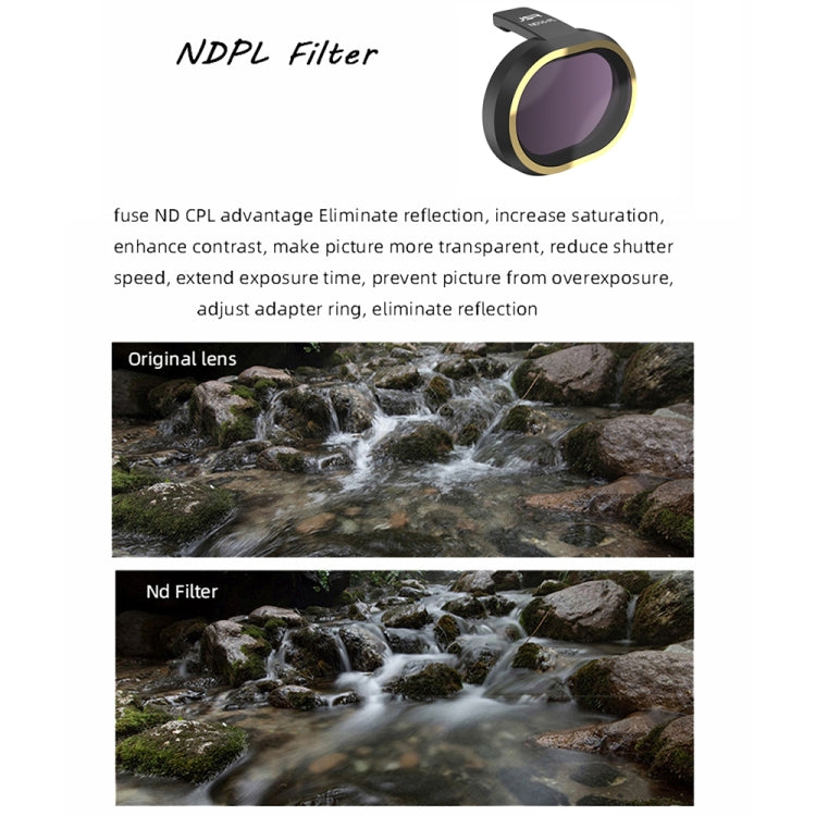 JSR for FiMi X8 mini Drone Lens Filter ND64PL Filter