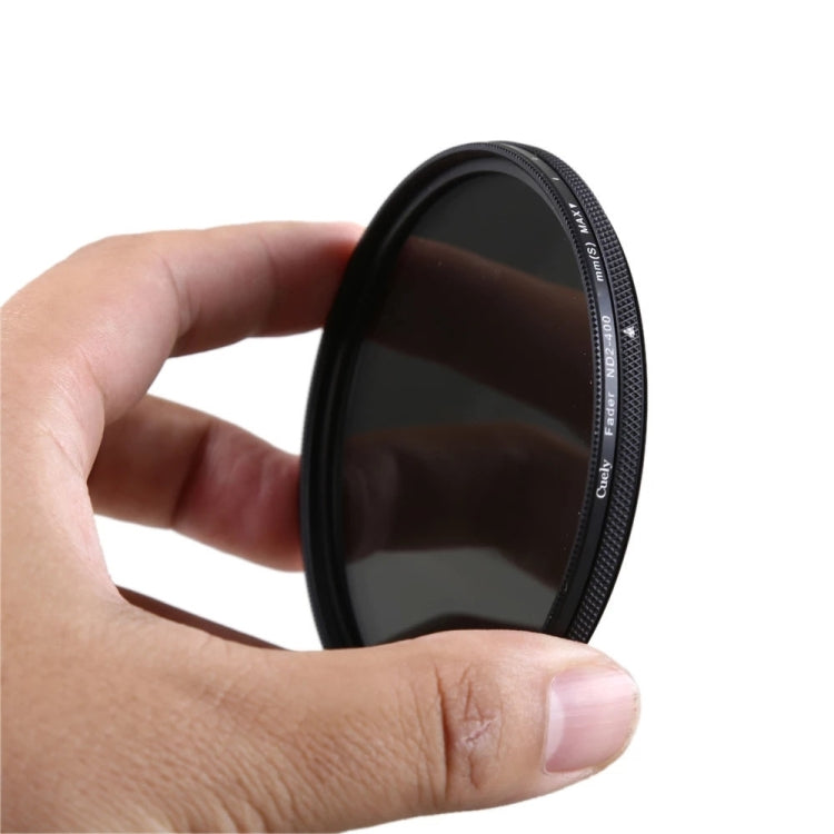 Cuely 62mm ND2-400 ND2 to ND400 ND Filter Lens Neutral Density Adjustable Variable Filter