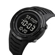 SKMEI 1632 Dual Time Display Luminous Electronic Watch, Support Alarm Clock(Black) - free shipping - PMC TechLife - Order now!