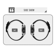 SKMEI 1650 Leather Strap Version LED Digital Display Electronic Watch with Touch Luminous Button(Black Shell Brown Belt)