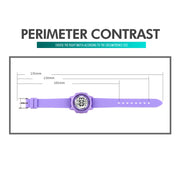SKMEI 1721 Triplicate Round Dial LED Digital Display Luminous Silicone Strap Electronic Watch(White)