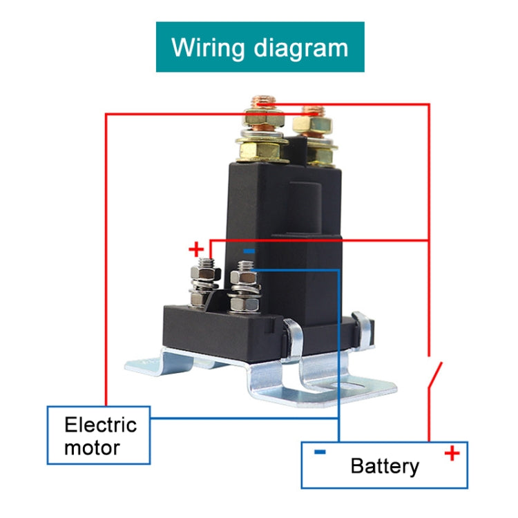 500A Motor Preheating Isolator Switching Power Supply Start Relay, Style:12V Start Type