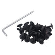 A5474 50 PCS M5x16 Mudguard Screws with Wrench N90775001 for Audi - Nuts & Bolts by PMC TechLife | Online Shopping South Africa | PMC TechLife | Buy Now Pay Later Mobicred