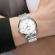 SKMEI 1801 Men Casual Calendar Quartz Watch(BLack)