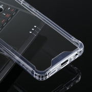 For OPPO A53 / A32 Four-corner Shockproof Transparent TPU + PC Protective Case