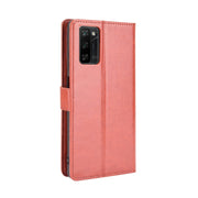 For Blackview A100 Crazy Horse Texture Horizontal Flip Leather Case with Holder & Card Slots & Lanyard(Brown)