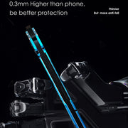For iPhone 13 Pro R-JUST Shockproof Armor Metal Protective Case (Blue)