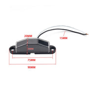 A4067 Trailer / RV / Truck 10-30V 4LED Triangle License Plate Light