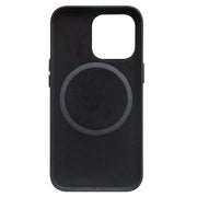 For iPhone 13 Pro QIALINO Nappa Cowhide MagSafe Magnetic Protective Case (Black)