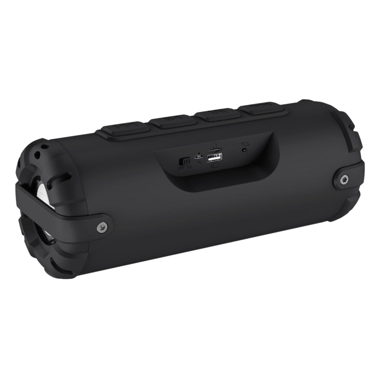 New Rixing NR-6013 Bluetooth 5.0 Portable Outdoor Wireless Bluetooth Speaker with Shoulder Strap(Green)