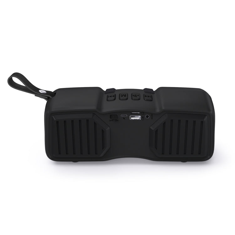 New Rixing NR-9011 Bluetooth 5.0 Portable Outdoor Wireless Bluetooth Speaker(Blue)