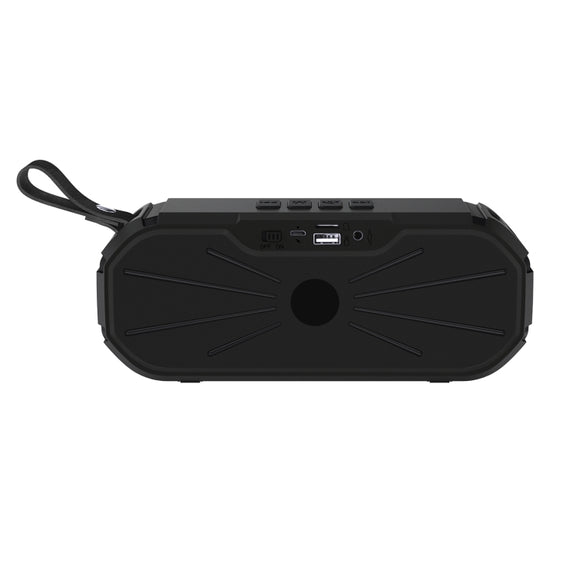 New Rixing NR-9012 Bluetooth 5.0 Portable Outdoor Wireless Bluetooth Speaker(Red)