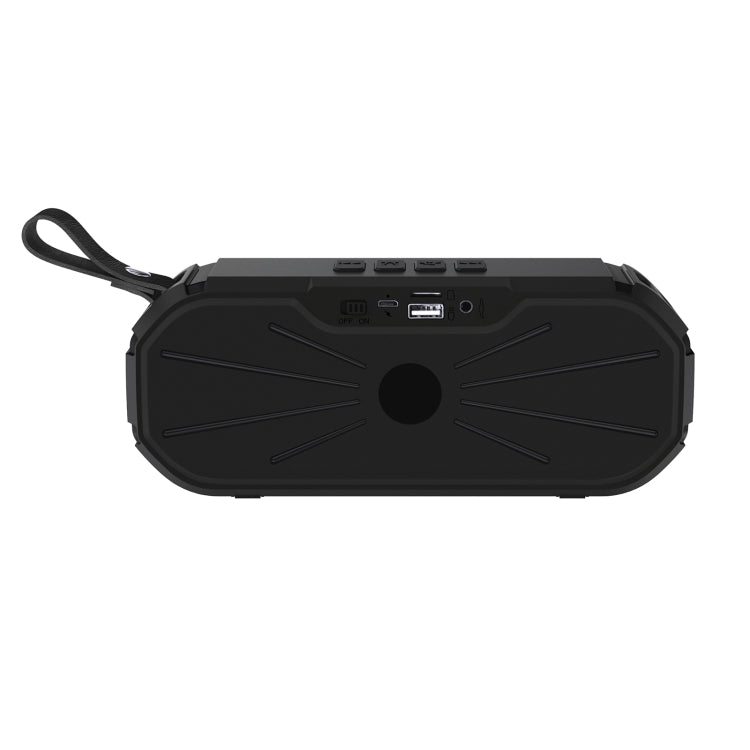 New Rixing NR-9012 Bluetooth 5.0 Portable Outdoor Wireless Bluetooth Speaker(Blue)
