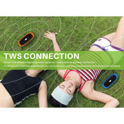 NewRixing NR-4022 TWS Two-color Bluetooth Speaker with Handle(Blue)