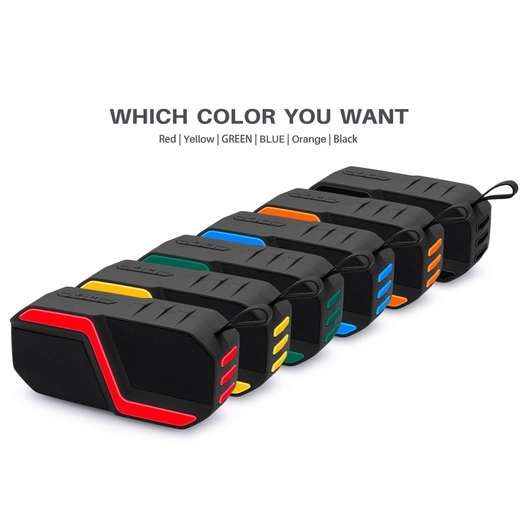 NewRixing NR-5019 Outdoor Portable Bluetooth Speaker, Support Hands-free Call / TF Card / FM / U Disk(Black)