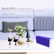 NewRixing NR-5012 Desktop Plating Bluetooth Speakerr, Support Hands-free Call / TF Card / FM / U Disk(Red)