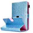 For 10 inch Tablet Varnish Glitter Powder Horizontal Flip Leather Case with Holder & Card Slot(Blue) - 10 - 11 inch by PMC TechLife | Online Shopping South Africa | PMC TechLife | Buy Now Pay Later Mobicred
