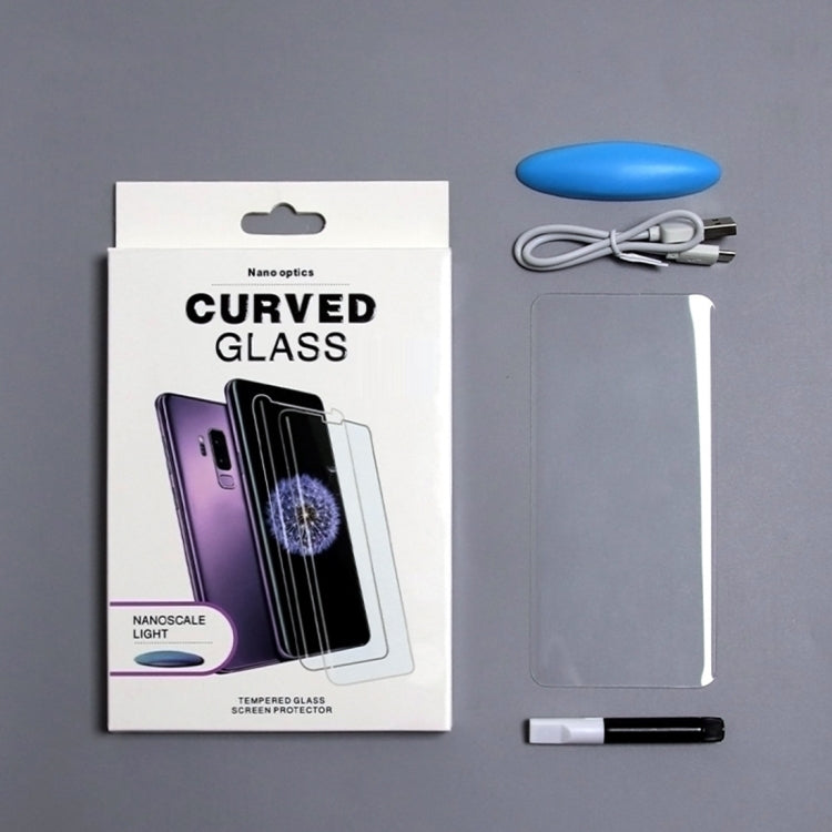For vivo X70 Pro UV Liquid Curved Full Glue Tempered Glass Film