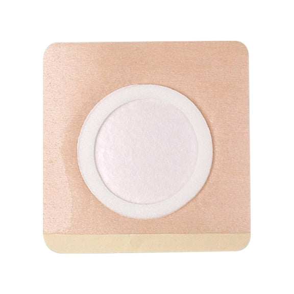 100 PCS 042 Spunlace Non-woven Stickers Anti-osmosis Three-volt Belly Button Plaster, Size:8x8x4cm(Square)