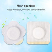 50pcs 043 Non-woven Stickers Wound Anti-seepage Three-volt Medicinal Patch, Size:8x8x4cm (Square)