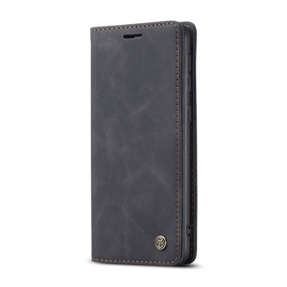 For Galaxy A40s / M30 CaseMe-013 Multifunctional Horizontal Flip Leather Case with Card Slot & Holder & Wallet(Black)
