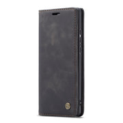 For Galaxy A70s CaseMe-013 Multifunctional Horizontal Flip Leather Case with Card Slot & Holder & Wallet(Black)