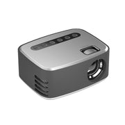 T20 320x240 400 Lumens Portable Home Theater LED HD Digital Projector, Basic Version US Plug(Silver)