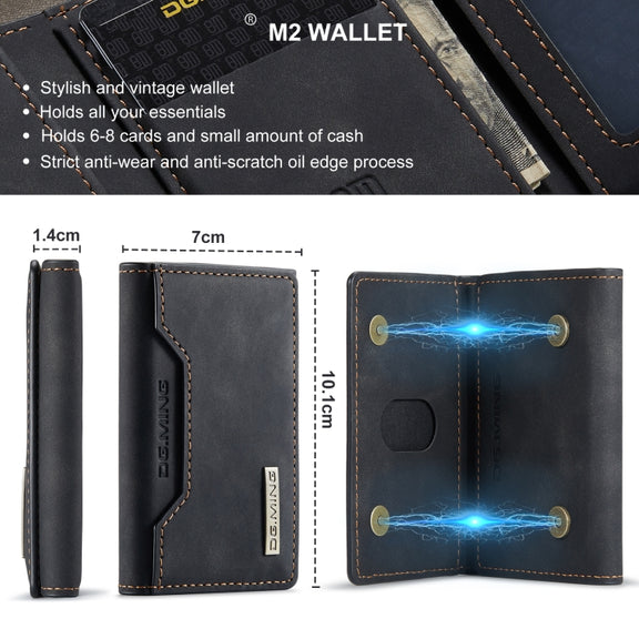 DG.MING M2 Series 3-Fold Card Bag(Black)