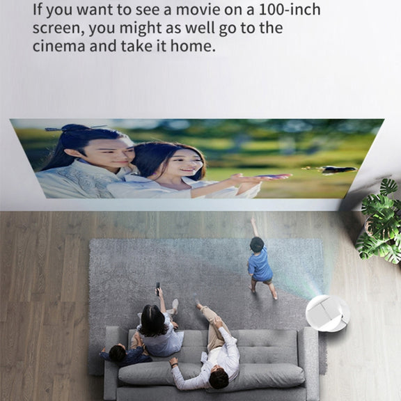 YG450 1280x720 1500 Lumens Portable Home Theater LED HD Projector, Plug Type:AU Plug(Black)