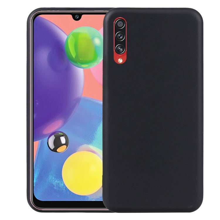 TPU Phone Case For Samsung Galaxy A70 (Black)