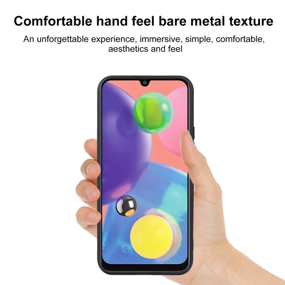 TPU Phone Case For Samsung Galaxy A70 (Black)