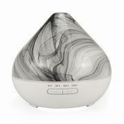 400ml Volcano Shape Humidifier Glass Aromatherapy Machine Automatic Alcohol Sprayer, Plug Specification:US Plug(White)