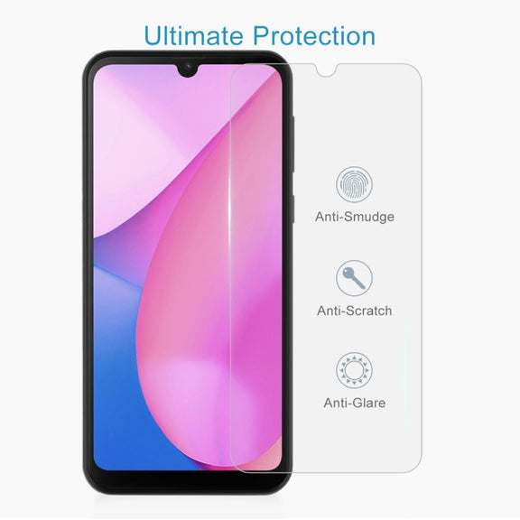 50 PCS 0.26mm 9H 2.5D Tempered Glass Film For Blackview Oscal C20