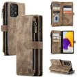For Samsung Galaxy A72 CaseMe-C30 Multifunctional Horizontal Flip PU + TPU Phone Case(Brown) - free shipping - PMC Jewellery - Order now!