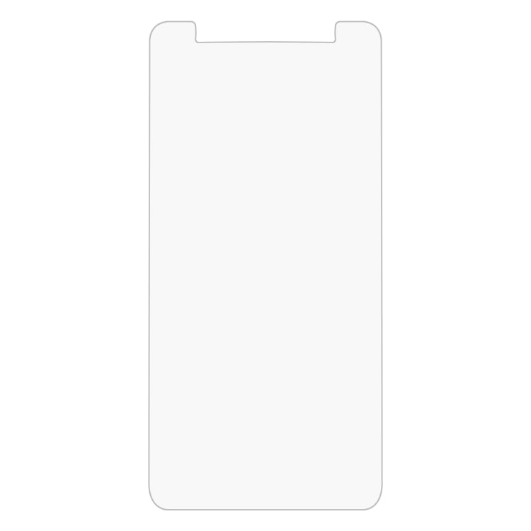 50 PCS 0.26mm 9H 2.5D Tempered Glass Film For Doogee X100