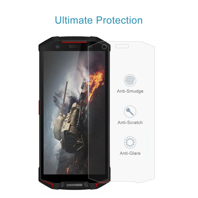 50 PCS 0.26mm 9H 2.5D Tempered Glass Film For Doogee S70 Lite