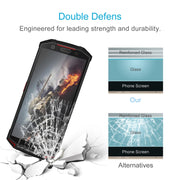 50 PCS 0.26mm 9H 2.5D Tempered Glass Film For Doogee S70 Lite
