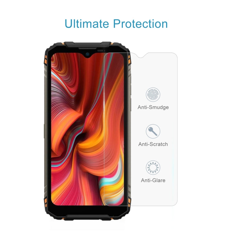 50 PCS 0.26mm 9H 2.5D Tempered Glass Film For Doogee S96 Pro