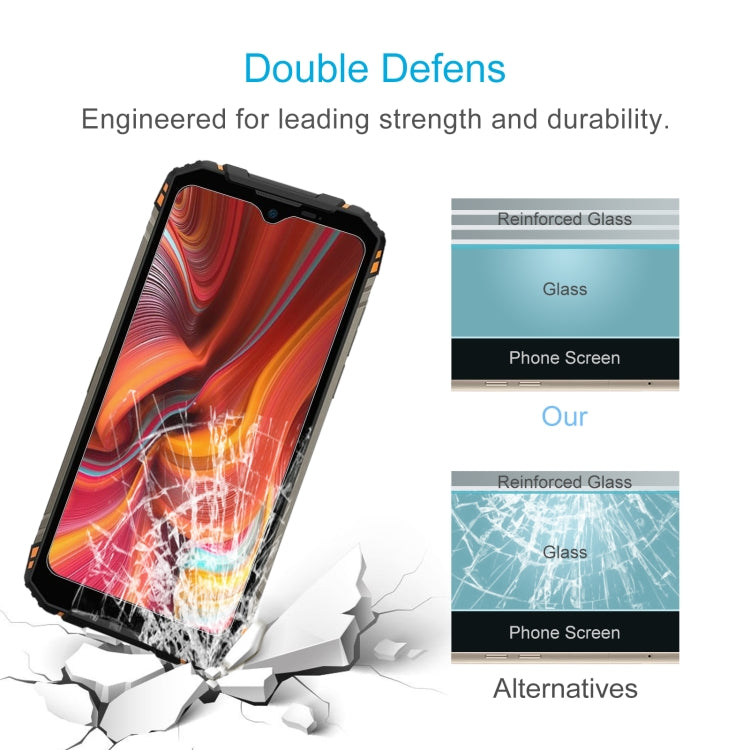 50 PCS 0.26mm 9H 2.5D Tempered Glass Film For Doogee S96 Pro