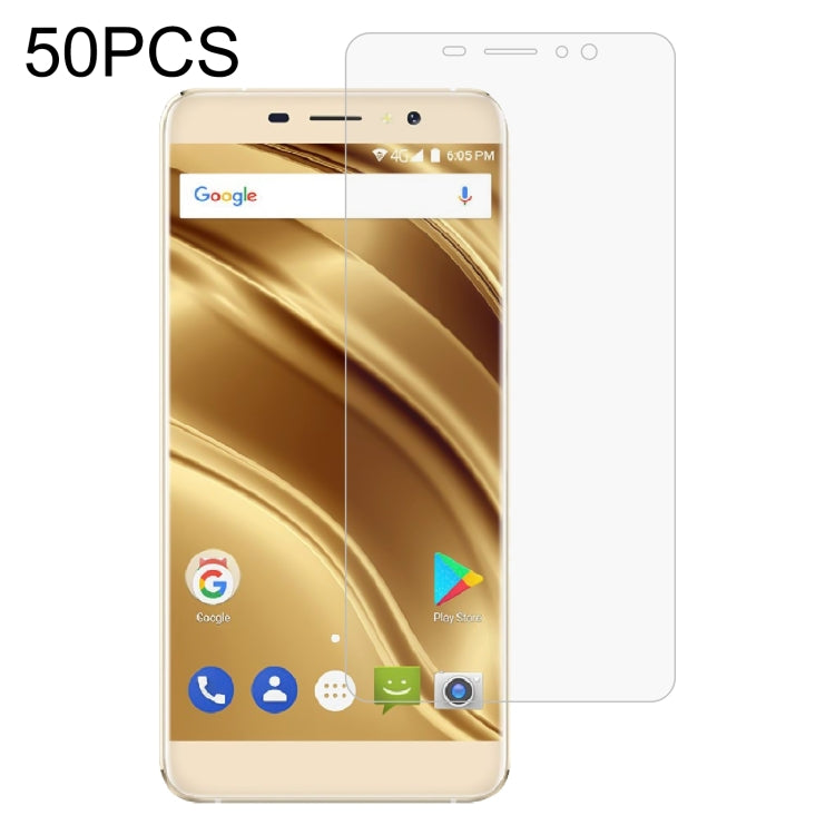 50 PCS 0.26mm 9H 2.5D Tempered Glass Film For Ulefone S8 Pro