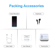 M12 Multifunctional Portable Bluetooth Player, Capacity:16GB(Silver)