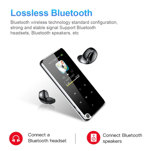 M25 Multifunctional Portable Bluetooth MP3 Player, Capacity:8GB(Black)
