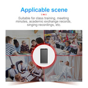 Q1 Intelligent HD Noise Reduction Voice Control Recorder, Capacity:32GB(Black)